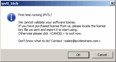 IPVTL Activate License