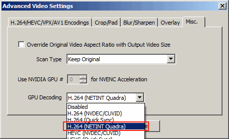 IPVTL NETINT Quadra VPU Decoding